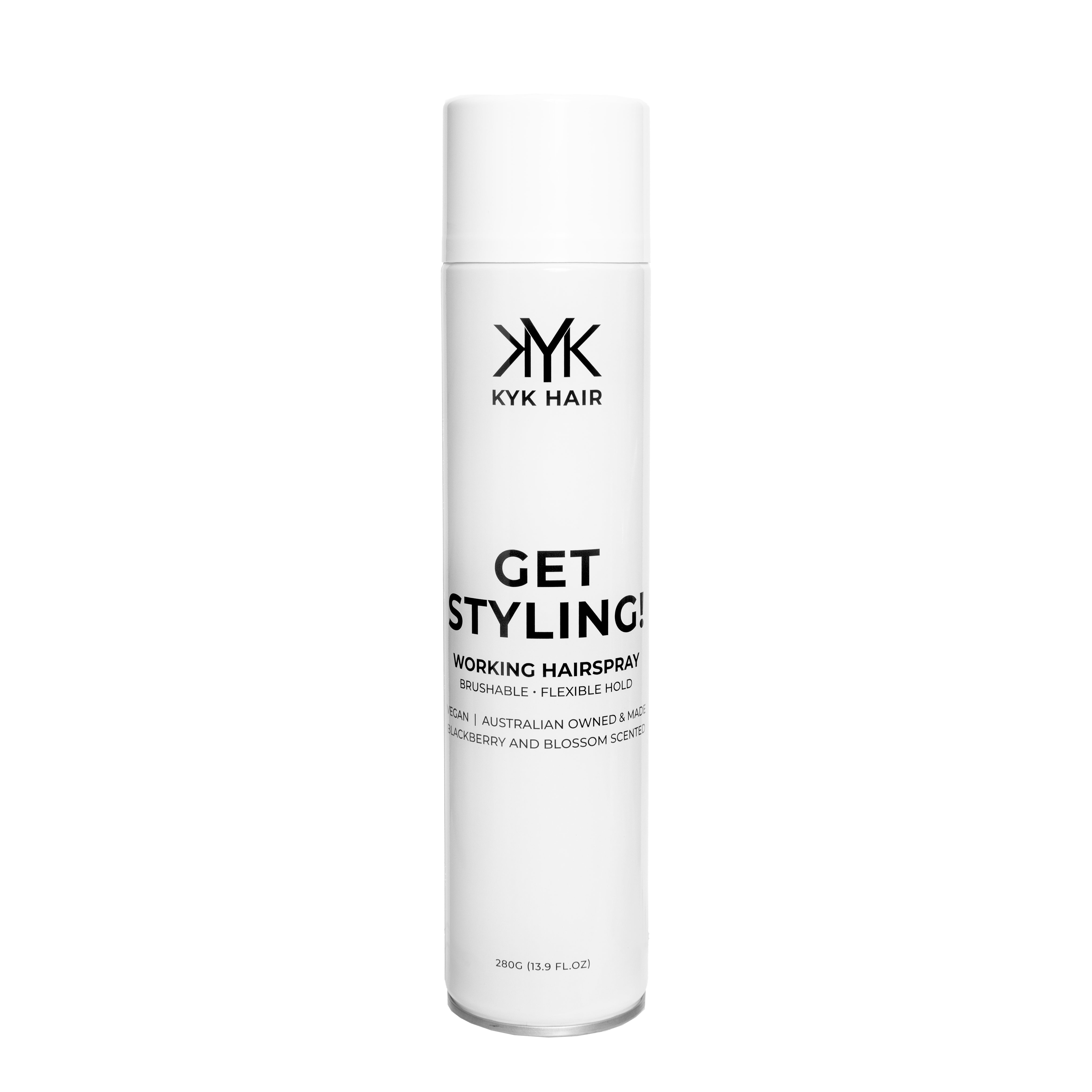 GET STYLING! Working Hairspray - AUSTRALIA ONLY – KYK Hair Care
