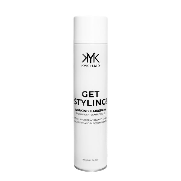 GET STYLING! Working Hairspray - AUSTRALIA ONLY